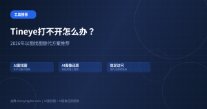 Tineye打不开怎么办？2026年以图找图替代方案推荐