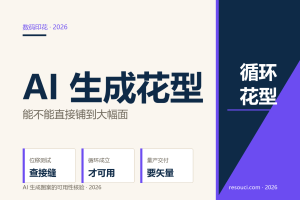 AI 生成的图案能直接印吗？2026 循环花型三条获取路径